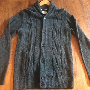 100% wool cardigan - Ben Sherman - S